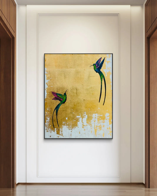 Hummingbirds | Hand painting